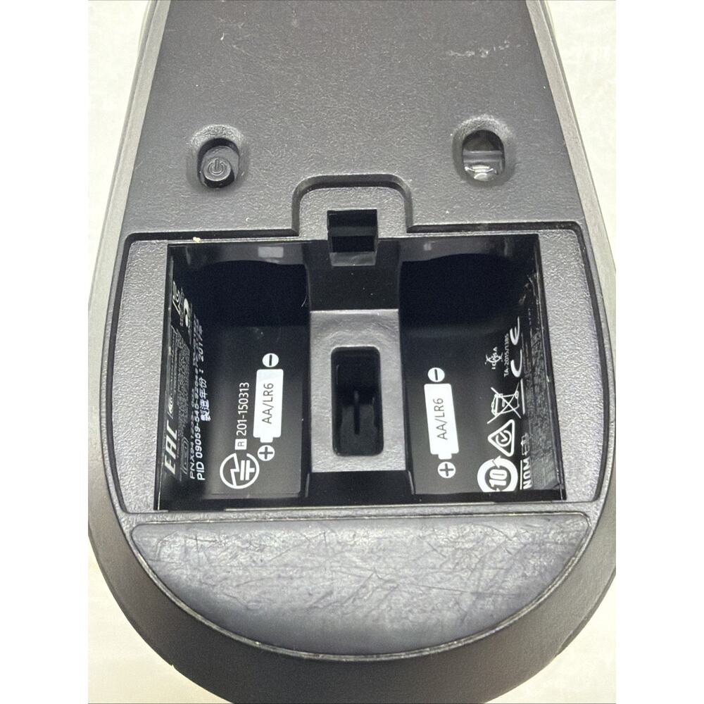 Microsoft Wireless Full Size Mouse Black Model 1737 w/Receiver TESTED WORKING - Picture 8 of 12